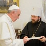 Hilarion con il Papa