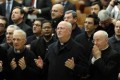 Commozione, tristezza, speranza, ammirazione: le emozioni dei sacerdoti presenti all’incontro con il Papa