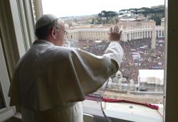 Papa Francesco: Primo Angelus – Testo Integrale
