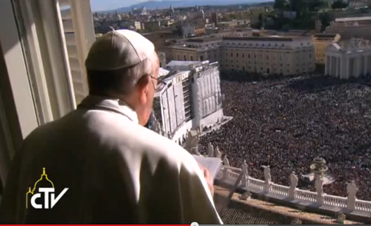 Angelus del 17 novembre 2013
