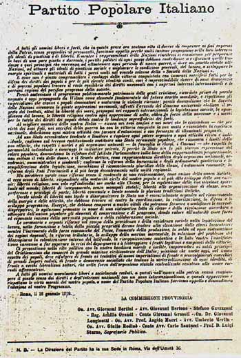 “Ai Liberi e Forti” – Le profezie sull’attuale società di Don Sturzo