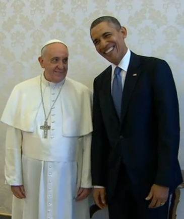 Papa Francesco incontra Obama: colloquio su pace, difesa vita, migrazione e obiezione di coscienza