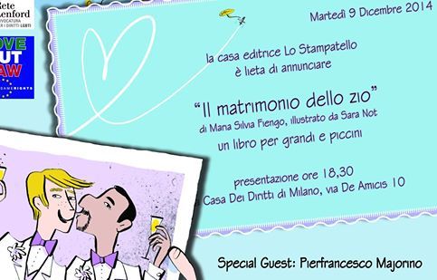 Ed ecco il Comune di Milano che sponsorizza la strenna natalizia sulle “nozze” gay. Dai 9 anni in su…
