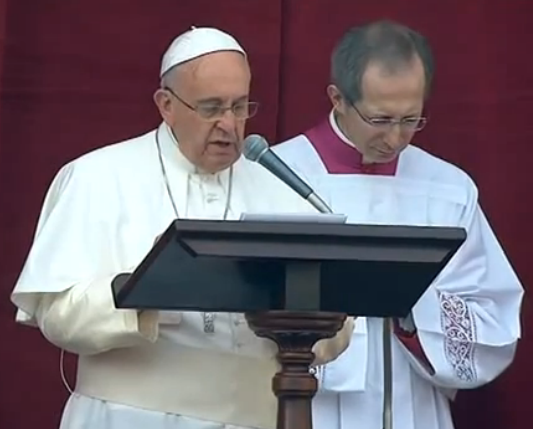 Bambini vittime degli Erode di oggi: il Papa Urbi et Orbi