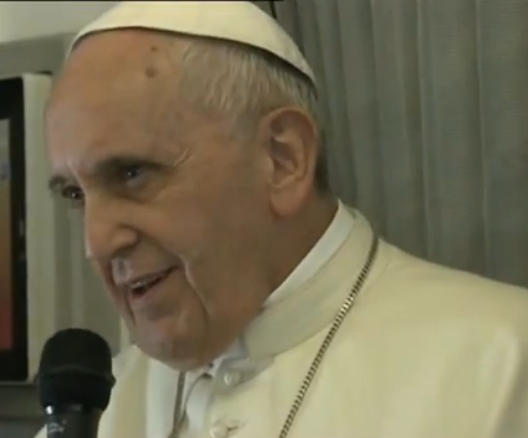 Papa Francesco: incontro con i giornalisti nel volo verso Manila – Testo integrale