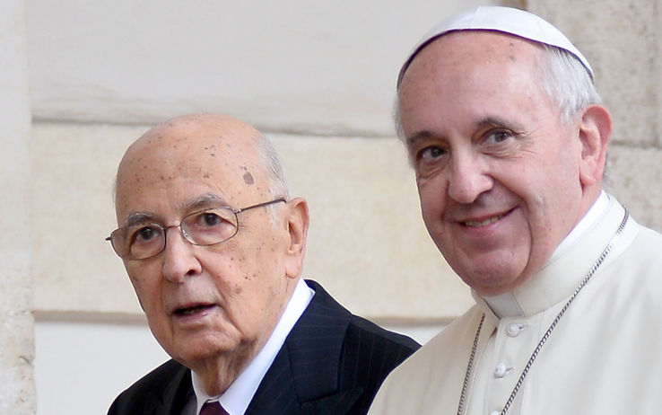 Napolitano scrive al Papa: necessario un deciso sforzo contro la criminalità