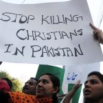 Pakistan_protesta dei cristiani a Karachi