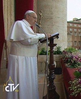 Papa Francesco: messaggio “Urbi et Orbi” per la Pasqua di Resurrezione 2015