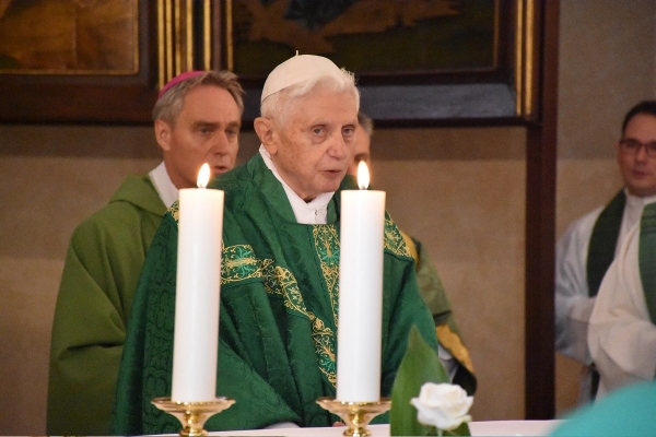 Benedetto XVI: “Verità, amore e bontà che vengono da Dio rendono l’uomo puro”