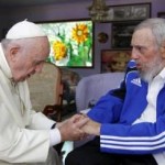 Bergoglio con Castro