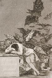 Francisco Goya - Il sonno della ragione produce mostri