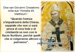 Sul diritto dei cattolici di restare fedeli al Vangelo e alla dottrina della Chiesa cattolica