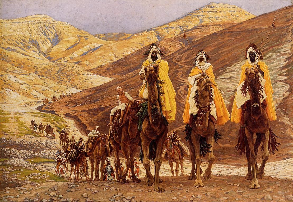 The Journey of the Magi (1894) by James Jacques Joseph Tissot